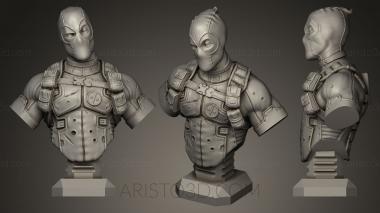 Busts of heroes and monsters (BUSTH_0094) 3D model for CNC machine